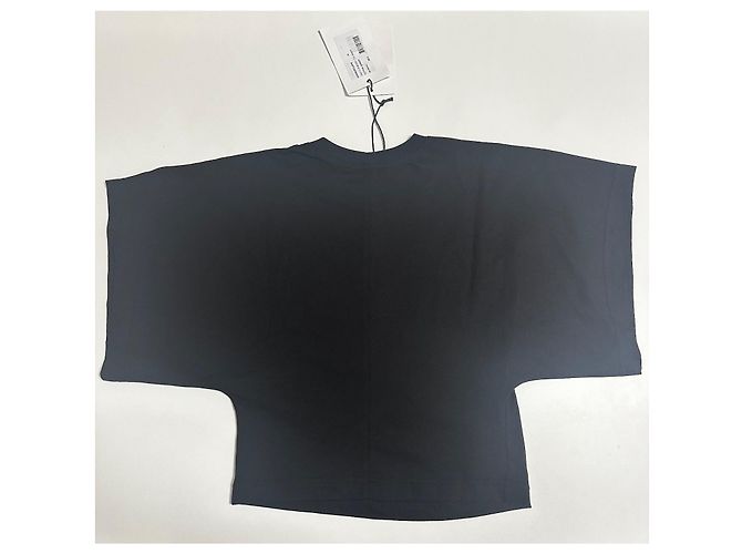 Alaïa Black Logo CropT-shirt - view 9