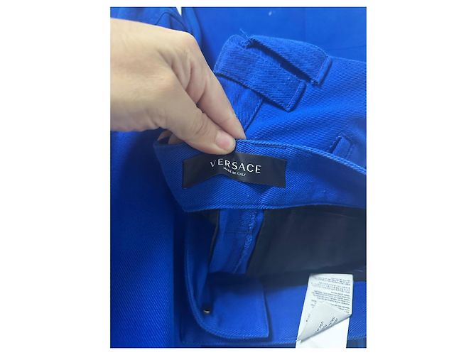 Completo da lavoro blu Versace - vista 12