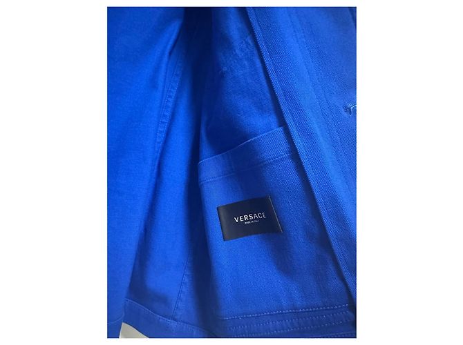 Completo da lavoro blu Versace - vista 5