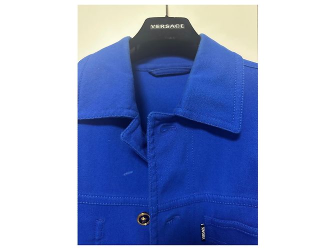Completo da lavoro blu Versace - vista 7