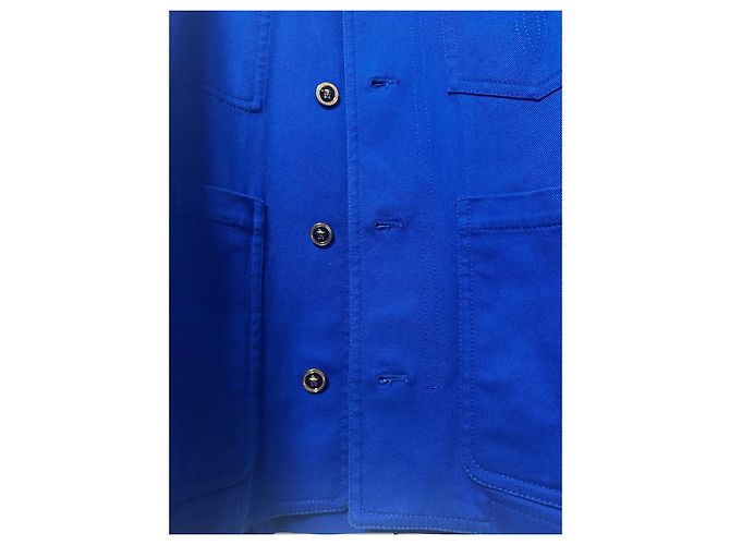 Blaue Arbeitsjacke von Versace - Ansicht 4