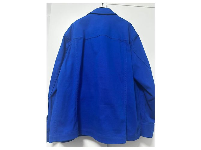 Blaue Arbeitsjacke von Versace - Ansicht 7
