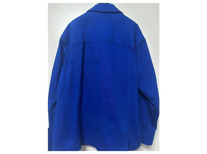 Blaue Arbeitsjacke von Versace - Ansicht 8