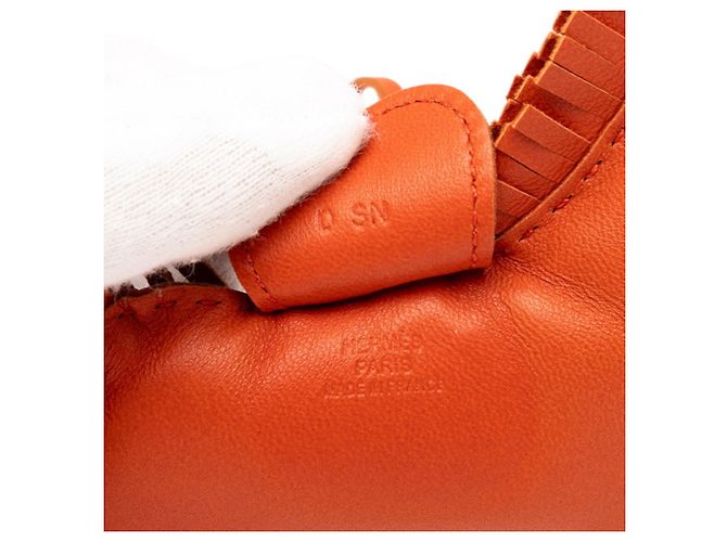 Charm Hermès Rodeo MM in Marrone Corneliano - vista 3