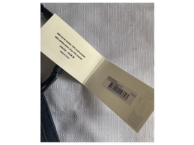 Borsa a tracolla Lancel in pelle blu petrolio Blu scuro - vista 8