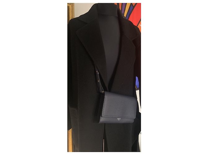 Borsa a tracolla Lancel in pelle blu petrolio Blu scuro - vista 9