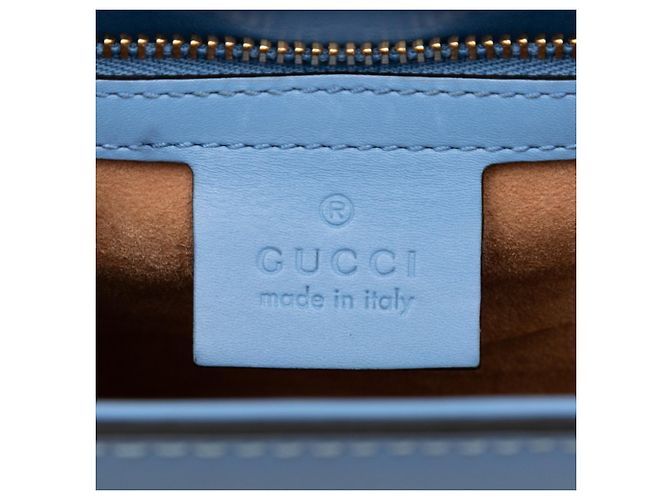 Borsa Gucci Sylvie a spalla singola Blu - vista 5