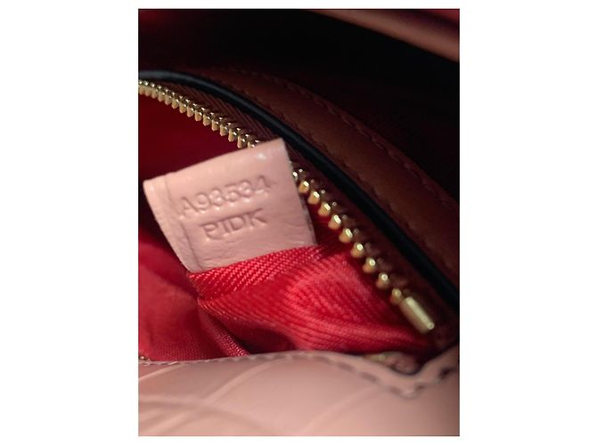 Borsa Lancel Initials in pelle nude - vista 10