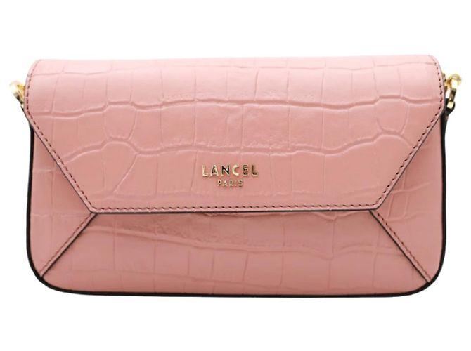 Borsa Lancel Initials in pelle nude - vista 3