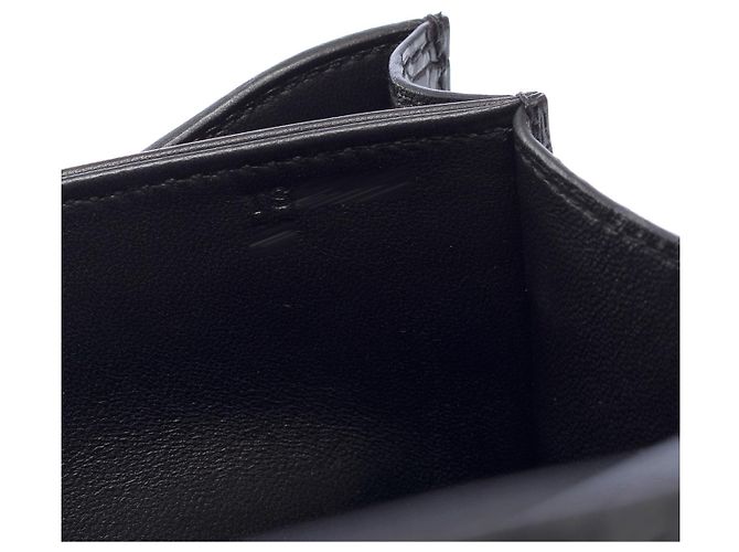 Hermès Borsa HERMES Constance in Pelle Esotica Nera - 103009 Nero - vista 7