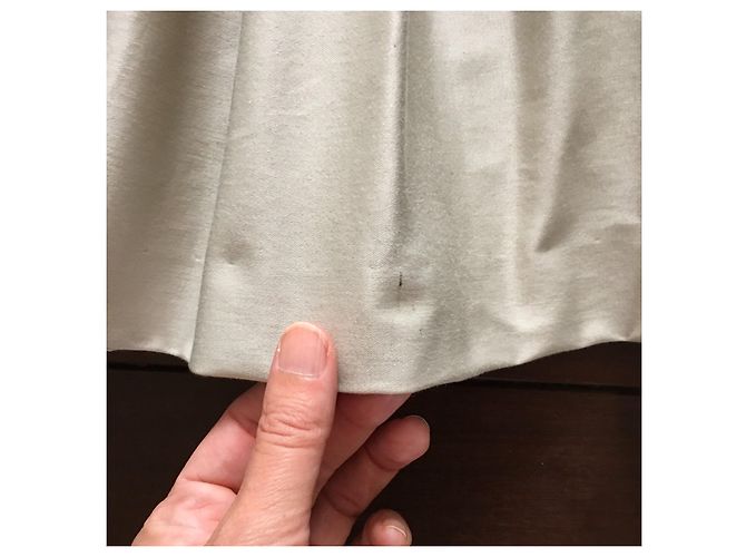 Vestido Calvin Klein de algodón beige - vista 8