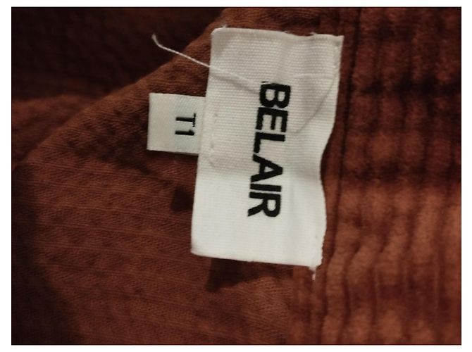 Falda de Terciopelo Chic Inteligente de Invierno Bel Air TXS/S Camello - vista 6