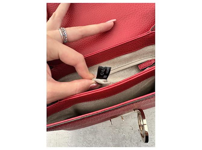 Gucci dollar interlocking g Rosso - vista 10