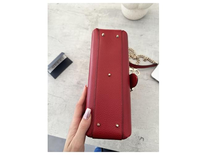 Gucci dollar interlocking g Rosso - vista 13