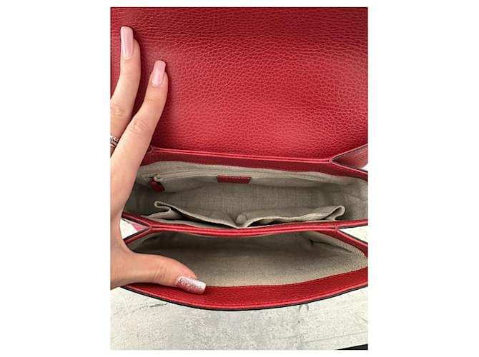 Gucci dollar interlocking g Rosso - vista 15