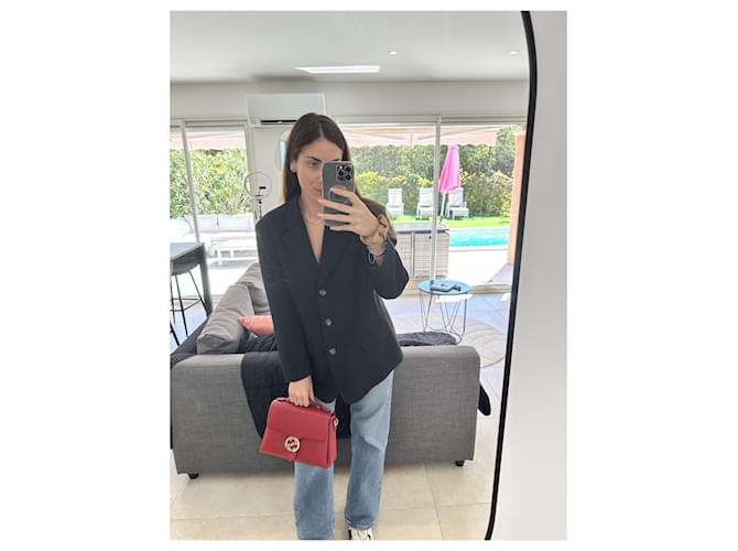 Gucci dollar interlocking g Rosso - vista 4