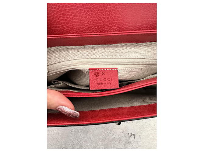 Gucci dollar interlocking g Rosso - vista 8