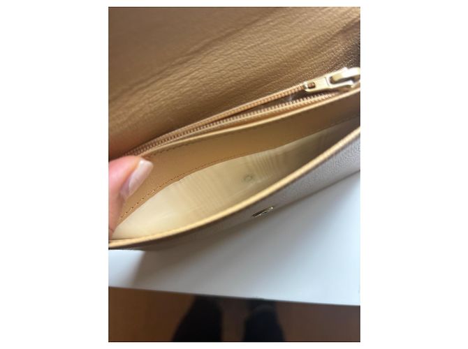 Cartera Chanel Monedero Beige - vista 8