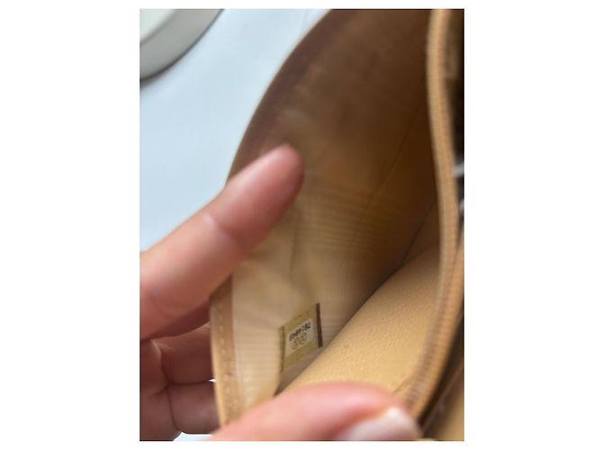 Cartera Chanel Monedero Beige - vista 9