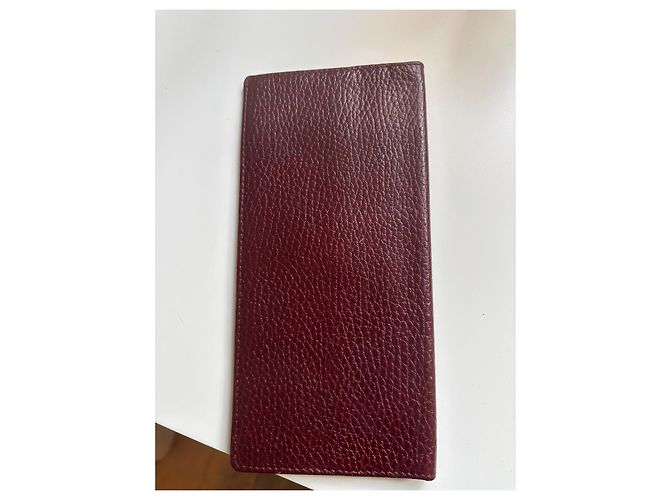 Cartera Cartier Roja de Piel - vista 7