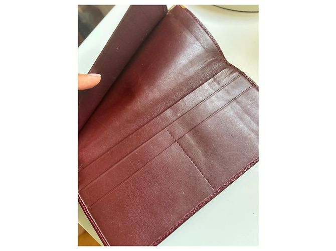 Cartera Cartier Roja de Piel - vista 8