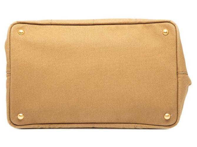 Prada Canapa Corda Tote/Schultertasche Braun - Ansicht 3