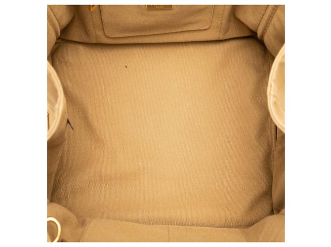 Prada Canapa Corda Tote/Schultertasche Braun - Ansicht 5