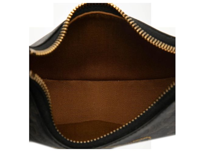 Céline Mini borsa a mano Celine Triomphe in marrone - vista 5