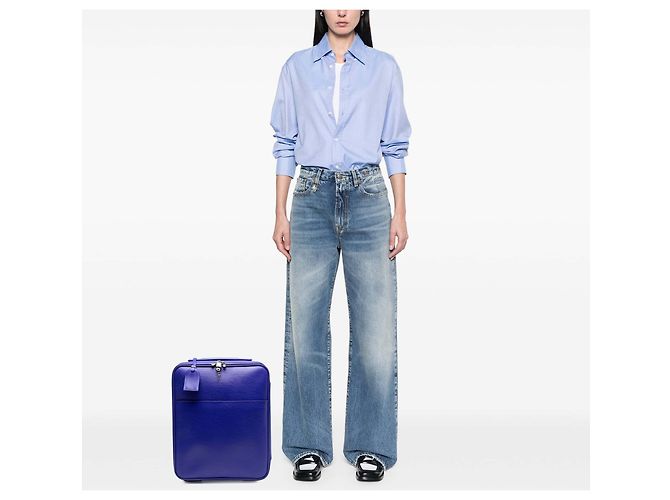 Louis Vuitton Pegase 45 in Epi blu - Ansicht 7