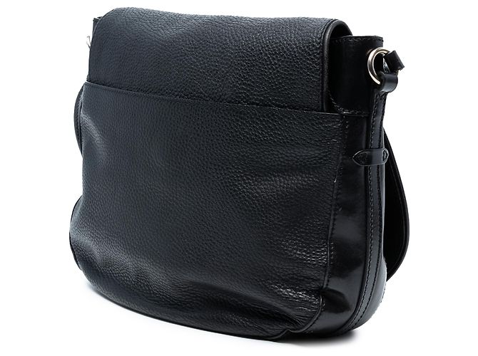 Borsa a spalla Maydown in pelle granata nera media Burberry Nero - vista 2