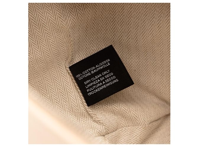 Custodia Bride A Brac Piccola in Tela Beige di Hermès - vista 6