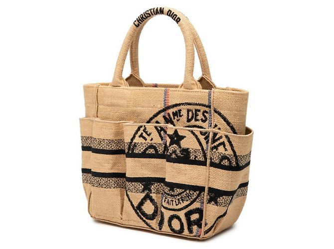 Borsa a mano Christian Dior Dior Catherine Small Multicolore Beige - vista 2
