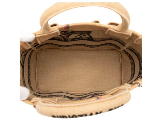 Borsa a mano Christian Dior Dior Catherine Small Multicolore Beige - vista 4