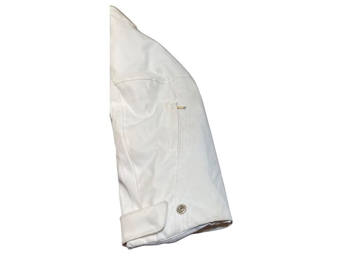 Autre Marque Giacca da Sci Bianca da Donna Duvillard x Degre7. Cappuccio in Pelliccia Vera 42 FR Bianco - vista 12