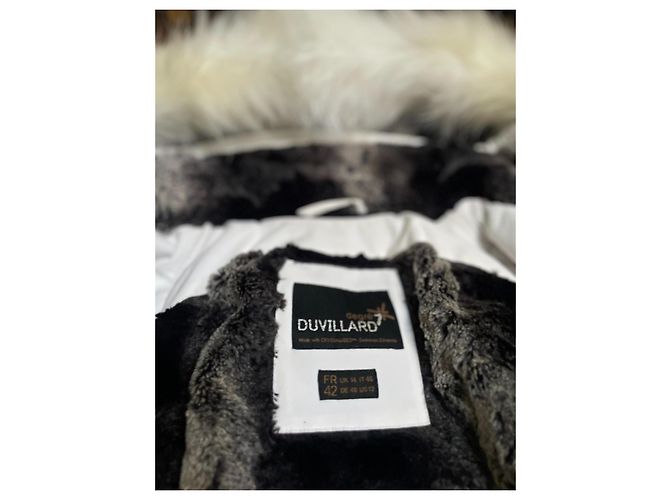 Autre Marque Giacca da Sci Bianca da Donna Duvillard x Degre7. Cappuccio in Pelliccia Vera 42 FR Bianco - vista 15