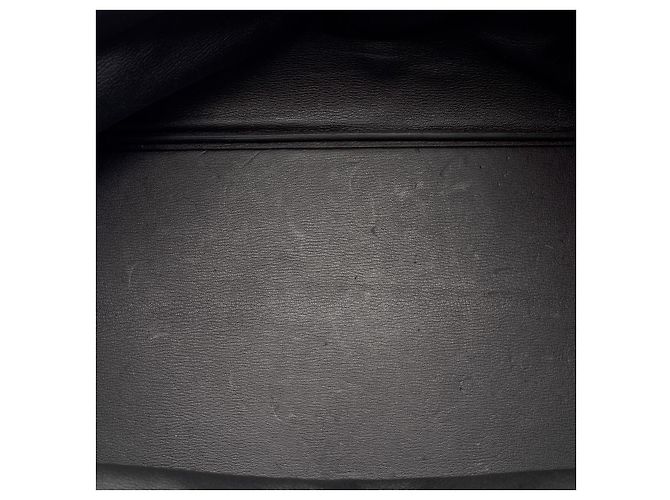 Haut à courroies Hermès Sac HERMES Haut a Courroies en Cuir Noir - 102970 - vue 8