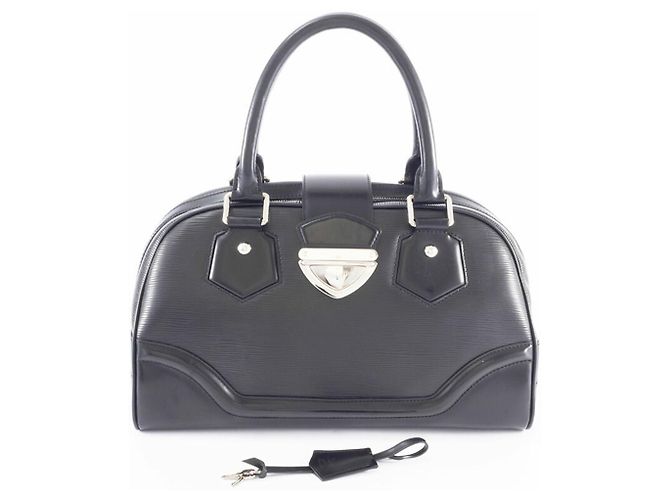 Borsa Bowling Montaigne GM Louis Vuitton Nero - vue 10