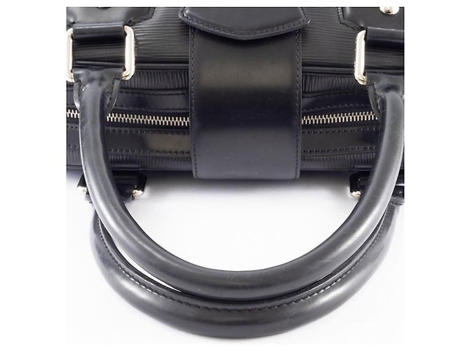 Borsa Bowling Montaigne GM Louis Vuitton Nero - vue 5