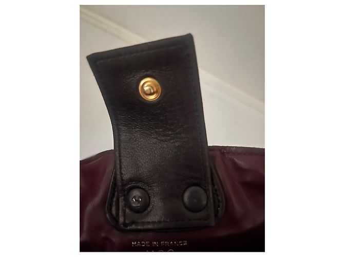 Zaino Chanel in pelle marrone - vista 6