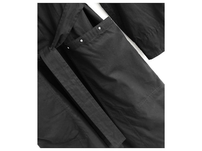 Abito camicia con borchie Hermès Primavera 2022 Nero - vista 3