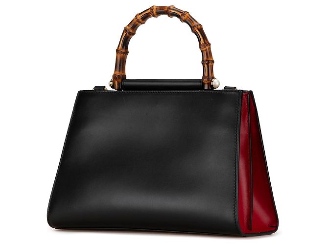 Borsa a mano Gucci Nymphaea in pelle nera Nero - vista 2