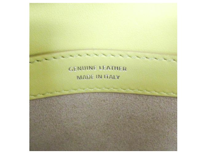 Borsa in pelle gialla Tod's Sella Giallo - vista 14