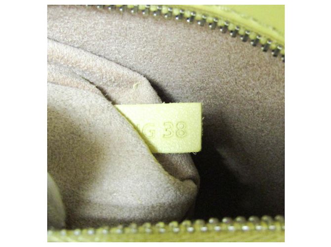 Borsa in pelle gialla Tod's Sella Giallo - vista 15