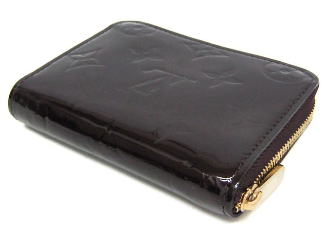 Monedero Zippy en Monogram Vernis de Louis Vuitton Burdeos - vista 2