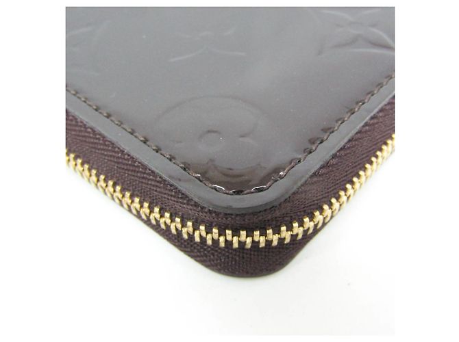 Monedero Zippy en Monogram Vernis de Louis Vuitton Burdeos - vista 6