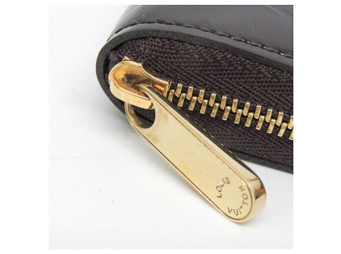 Monedero Zippy en Monogram Vernis de Louis Vuitton Burdeos - vista 7