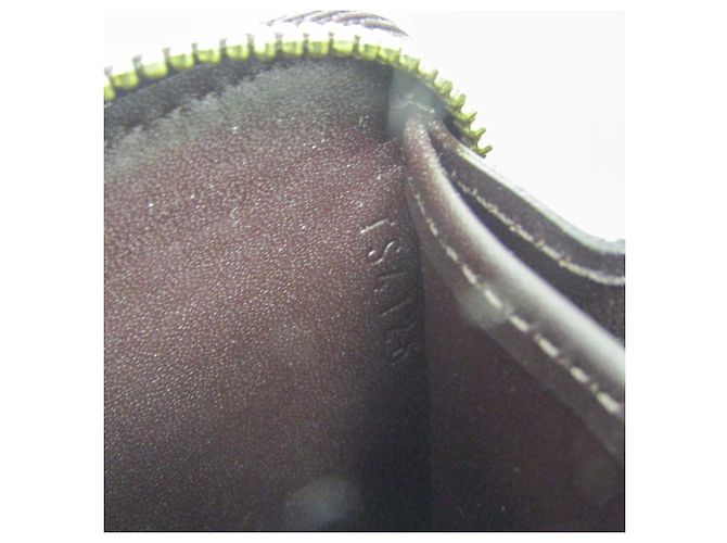 Monedero Zippy en Monogram Vernis de Louis Vuitton Burdeos - vista 9