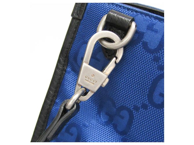 Borsa Gucci Off the Grid GG 630353 Nero Blu - vista 10