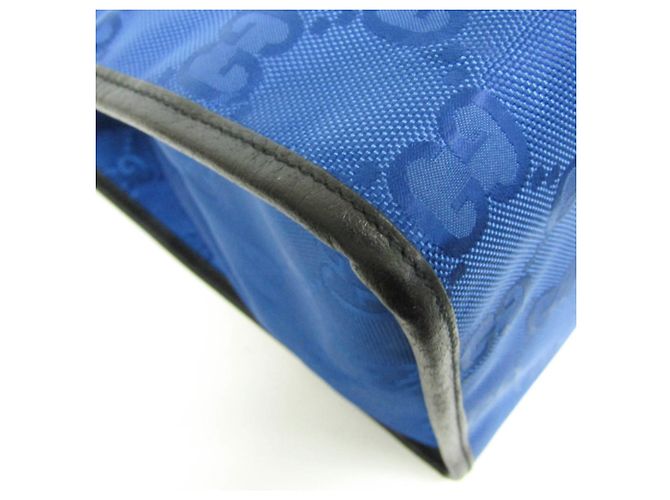 Borsa Gucci Off the Grid GG 630353 Nero Blu - vista 4