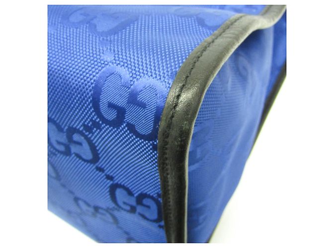 Borsa Gucci Off the Grid GG 630353 Nero Blu - vista 5